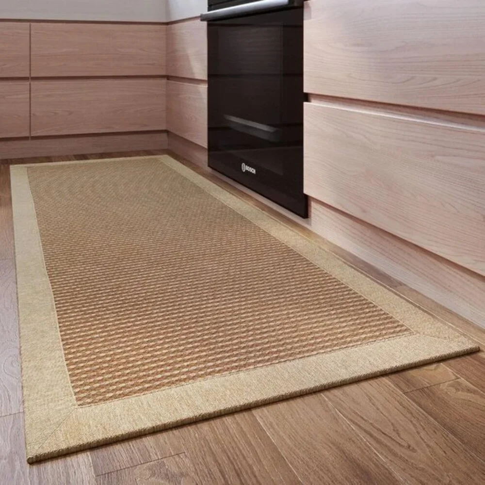New Small Kitchen Rugs, Non-Skid, Washable, Farmhouse Style Sink Floor Mats